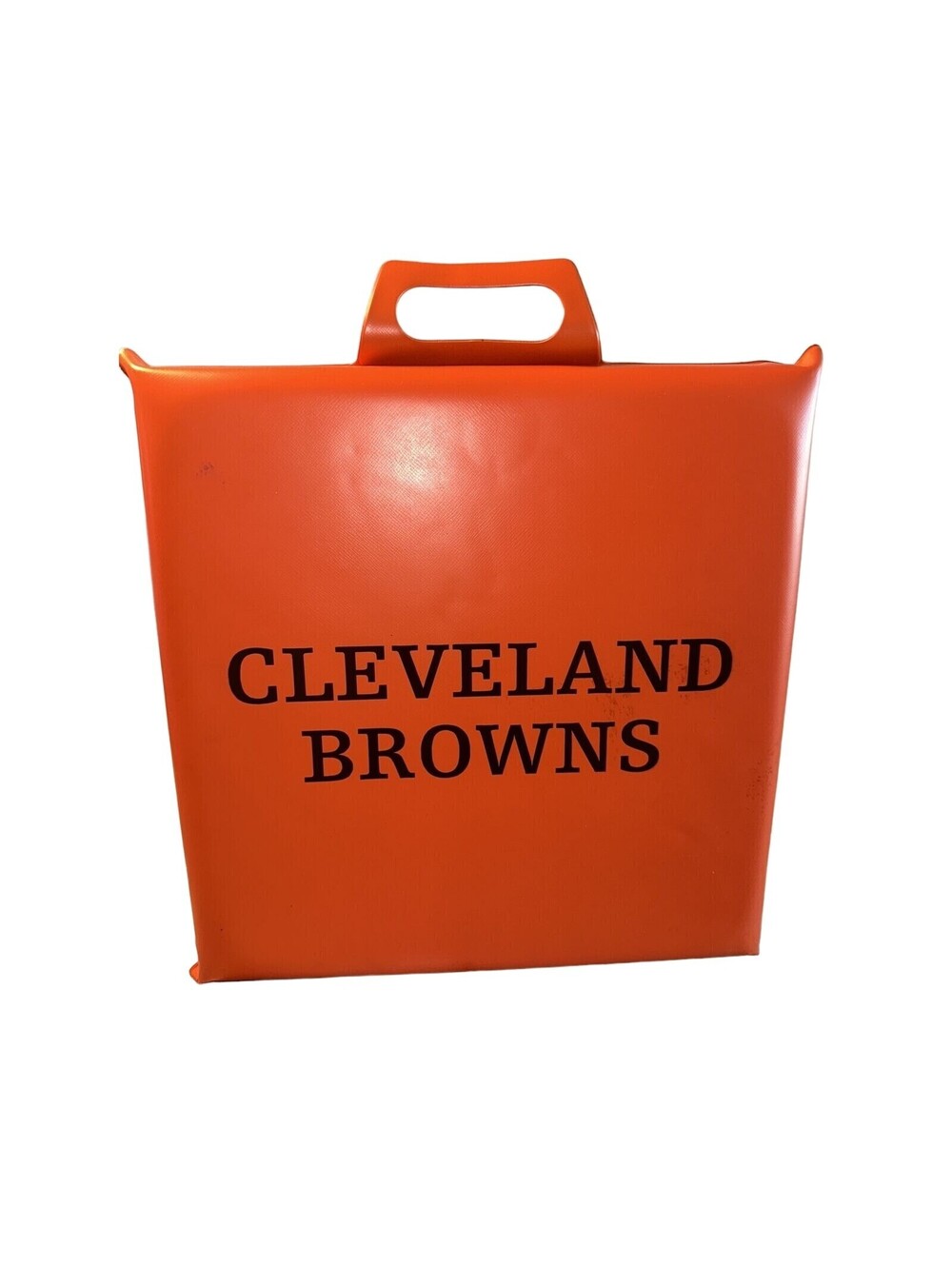 1992 Cleveland Browns Football NFL Stadium Cushion Bleacher Seat Sears Giveaway